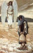 James Tissot Hagar and the Angel in the Desert china oil painting reproduction